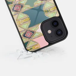 macmerise Abstract Printed iPhone 12 Back Case Mobile Accessories image 2