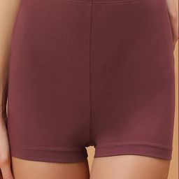 Soie Women Mid Rise Breathable Cotton Spandex Mid Thigh Length Cycling Shorts-image-39