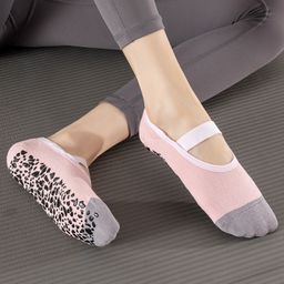 BAESD Women Non-Slip Anti-Skid Ankle Length Yoga Socks-27