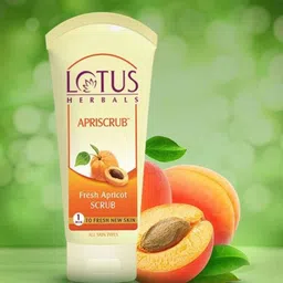 Lotus Herbals Apriscrub Set Of 4 Fresh Apricot Face Scrub-100g Each-8
