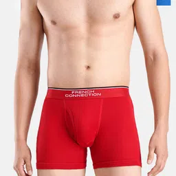 French Connection Pack Of 2 Cotton Trunks BARONHAUTE RED | CLASSIC BLUES-picture-30