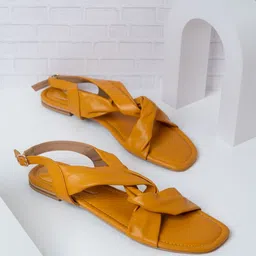Inc 5 Women Open Toe Flats with Bows-picture-11