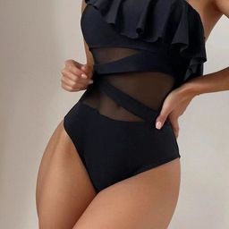 LULU & SKY Women Flounce-Trimmed Swimsuit-image-34