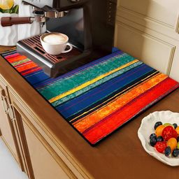 IVAZA Unisex Yellow Floor Mats & Dhurries-image-95