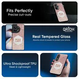 QRIOH Geometric Printed OnePlus Nord 3 5G Back Case Mobile Accessories image 5