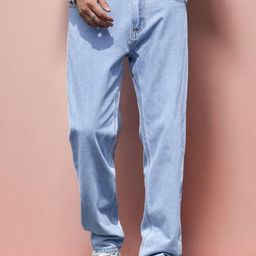 THE BEETEL HOUSE Men Baggy Mid-Rise Low Distress Stretchable Jeans-image-79
