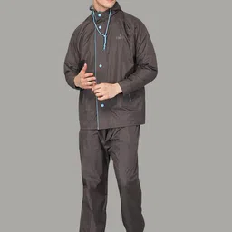THE CLOWNFISH Waterproof Reversible Hooded Rain Jacket-image-43