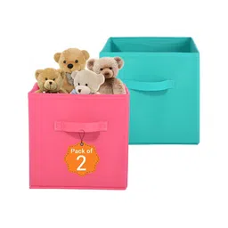 Aura Pink & Blue 2 Pieces Non-Woven Multi-Utility Organisers-53