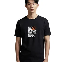 PULP No Days Off Typography Printed Pure Cotton T-Shirt-image-4