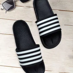 KAPYANSH Men Printed Rubber Sliders-image-66