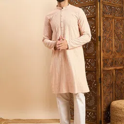 HERE&NOW Men Ethnic Motifs Kurta-picture-41