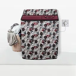 Stylista Waterproof and Dustproof PVC Washing Machine Cover-image-75