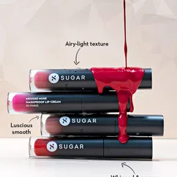 SUGAR Mousse Muse Maskproof Matte Lip Cream 5 ml - Harmony in Red 06 image 4