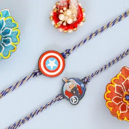 Disney By Yellow Bee Set Of 2 Rakhi With Greeting Card & Roli Chawal-28