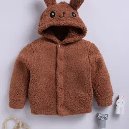 Moms Love Infant Boys Hooded Tailored Fleece Jacket-picture-19