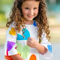 Anaario Print Organic Cotton T-shirt Dress-picture-17