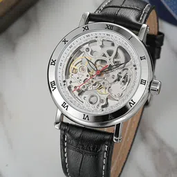 FORSINING Men Dial & Leather Straps Analogue Watch FSG8158M3S1-image-76