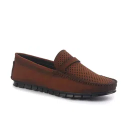 FAUSTO Men Suede Loafers-image-53