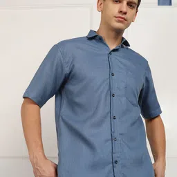 BROWN BROTHERS Pack Of 2 Spread Collar Casual Shirt-picture-22