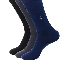 Aadikart Pack Of 3 Cotton Calf-Length Socks-51