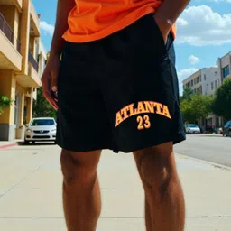 Mad Over Print Men Regular Fit Mid-Rise Cotton Shorts-image-45