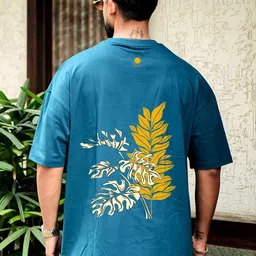 THE BEETEL HOUSE Men Printed Oversized Cotton T-shirt-image-85