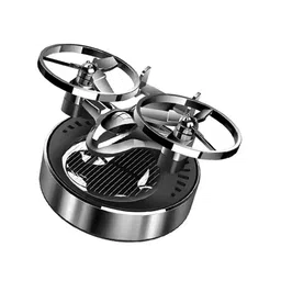 AUGEN Solar Helicopter Design Rotating Car Air Freshener-image-6