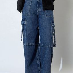Noh.Voh - SASSAFRAS Kids Girls Cotton Straight Fit Low Distress Light Fade Jeans-image-57