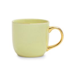 Pure Home and Living Green & Gold-Toned Solid Ceramic Glossy Mugs Set of Cups and Mugs image 4