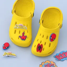 Yellow Bee Boys Marvel Spider-Man Clogs-36
