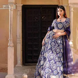 The Front Row Embellished Ready to Wear Lehenga & Blouse With Dupatta image 3