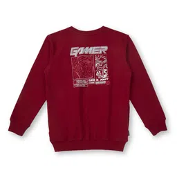 Gini and Jony Boys Printed Sweatshirt-image-60