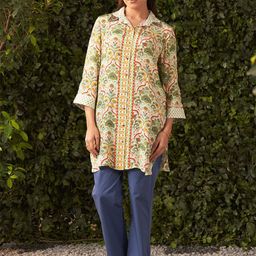 Lakshita Shirt Collar Printed Tunic-image-29
