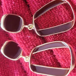 Amrav Square Drop Earrings image 5