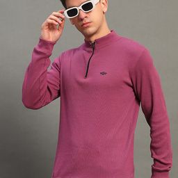 GET GOLF Men High Neck Pullover Sweatshirt-image-98