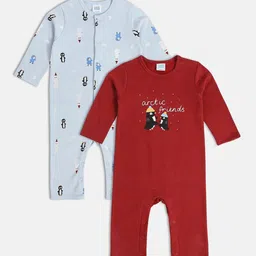 MINI KLUB  Infant Printed Cotton Rompers-image-62