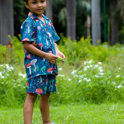 Stuffie Land Boys Printed Night suit-image-5