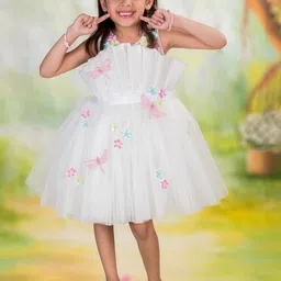 TOPLOVE Floral Net Fit & Flare Dress-image-38