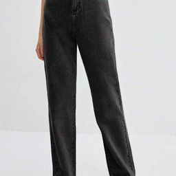 VBEAUTI Women Jean Boyfriend Fit High-Rise Acid Wash Stretchable Jeans-image-102