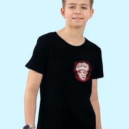 Uniplanet store Boys Typography Printed T-shirt-34