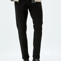 Koton Men Straight Fit Mid-Rise Stretchable Jeans-image-38