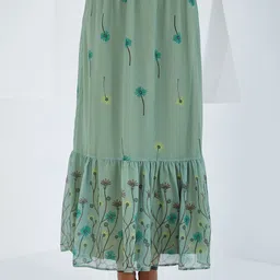 BIGDART Printed A-Line Maxi Skirts-picture-9