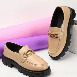 Alishtezia Women Slip-On Smart Casual Horsebit Loafers-picture-25