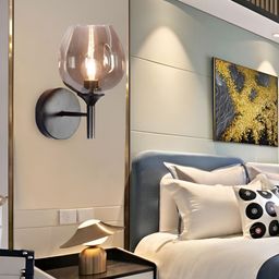 KINIS Black Metal Quirky Abstract Shaped Shaped Wall Lamp-3
