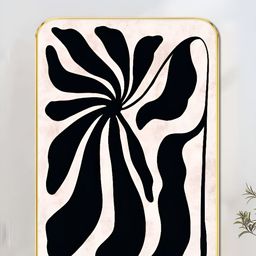 Livin'luxe White & Black Wooden Botanical Wall Art-picture-20