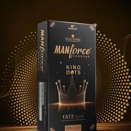 Manforce Set Of 12 King Dots Extra Dotted Condoms- 10 Condoms Each-picture-32