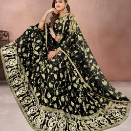 F Plus Fashion Multi Net Lehenga Choli image 3