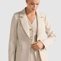 Forever New Tailored Fit Single Breasted Blazer-picture-27