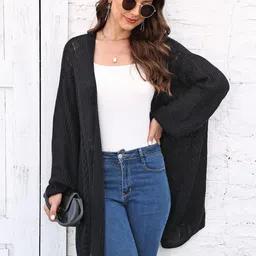 StyleCast Women Longline Shrug-19