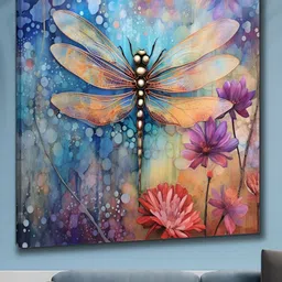 Myntra Elegant Homes Blue & Brown 1 Piece Canvas Other Wall Paintings-image-39